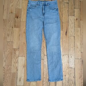 GAP Light Blue Straight Leg Hight Rise Jeans *M20